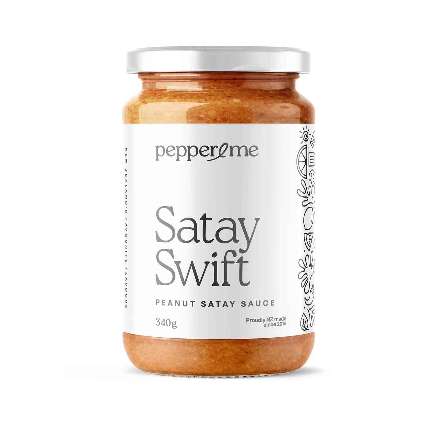 SaTay Swift - Peanut Satay Sauce - Pepper and Me
