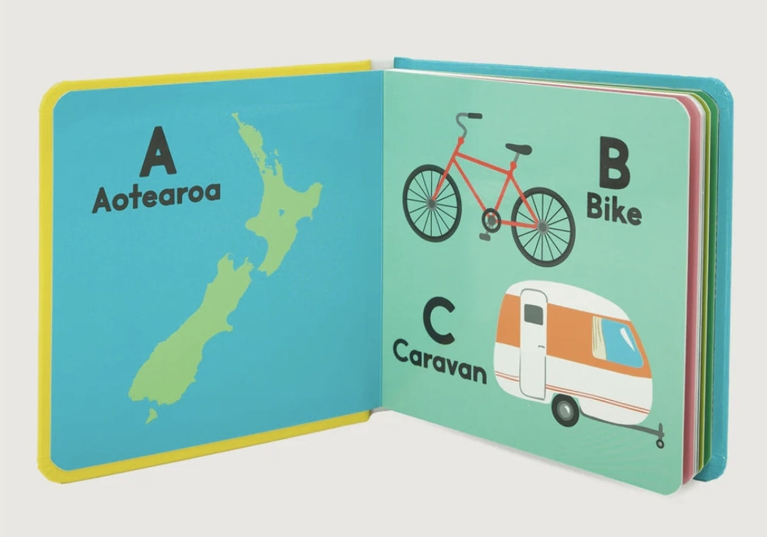 Book - A to Z Of Aotearoa - Board