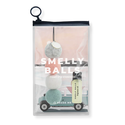 Car Diffuser - Smelly Balls - Seapink - Sweetpea Scent