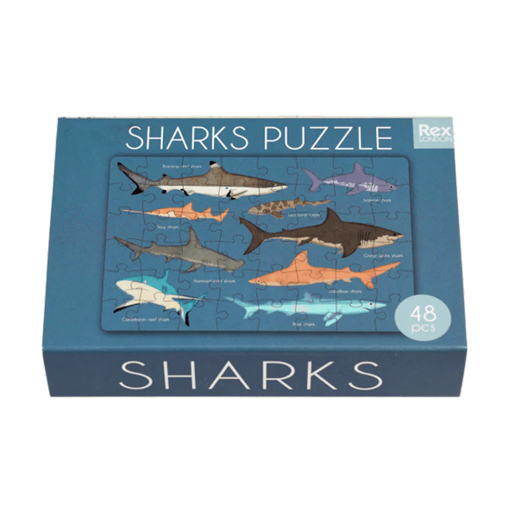Puzzle - Matchbox - Sharks