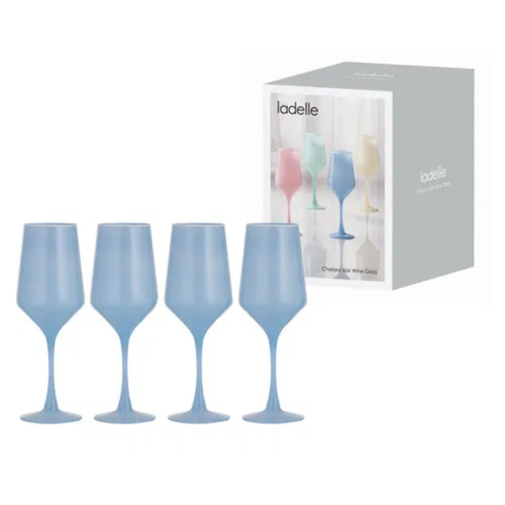 Wine Glass - Sky Blue