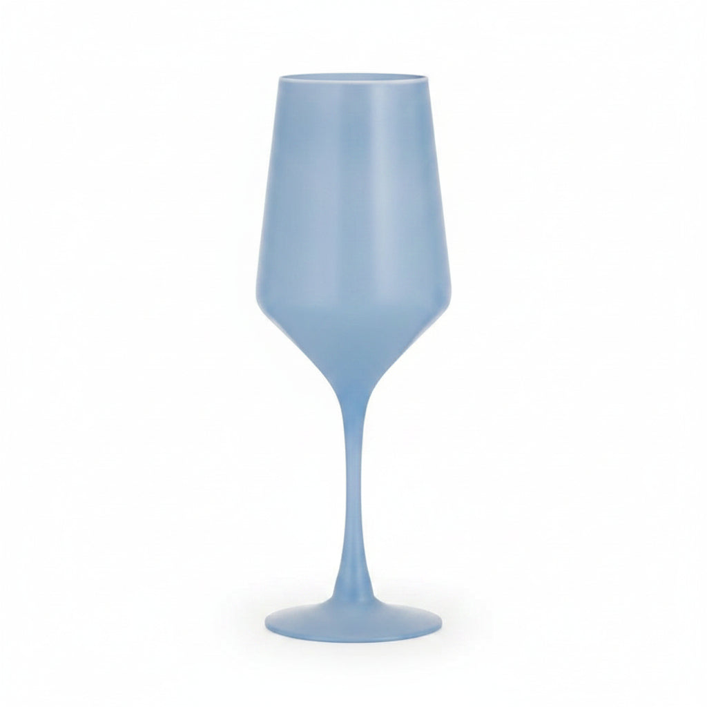 Wine Glass (Single) - Sky Blue