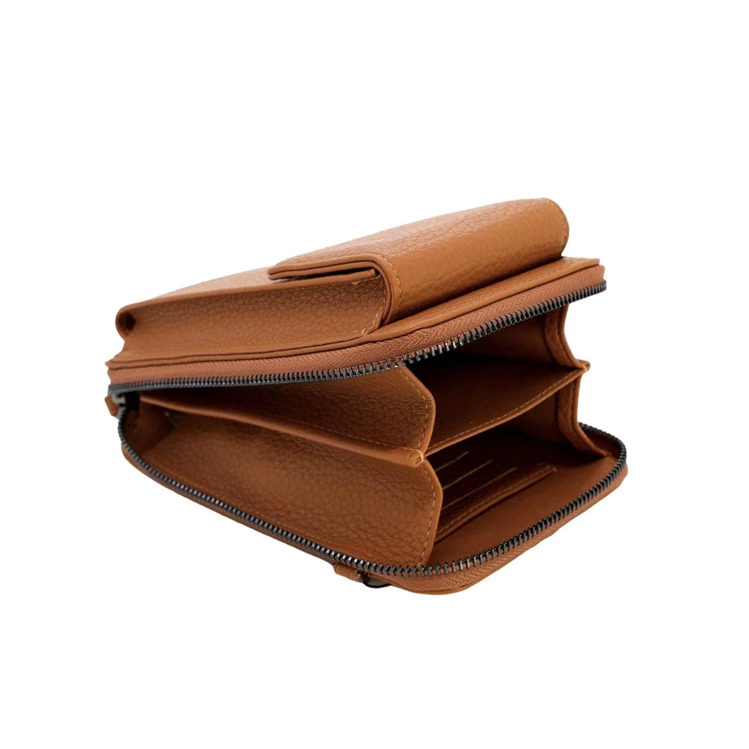 Crossbody Bag - The Courtenay Place - Tan
