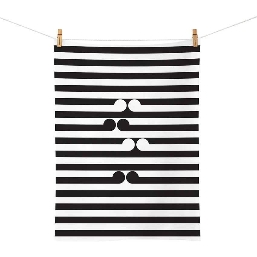 Tea Towel - Untitled-No.1 Tea Towel - Gordon Walters
