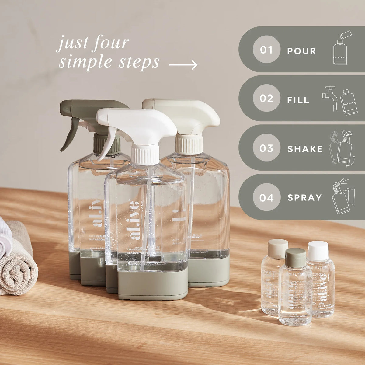 Home Cleaning Set - Al.ive