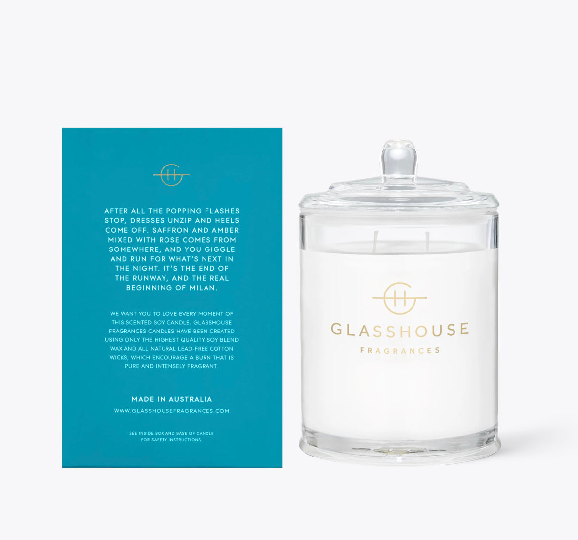 Candle - GH - Midnight In Milan (Saffron & Rose) - 380g