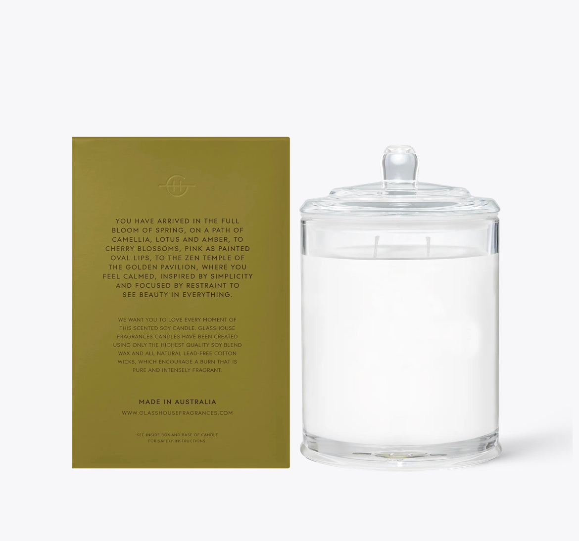 Candle - GH - Kyoto In Bloom (Camellia + Lotus) - 380g