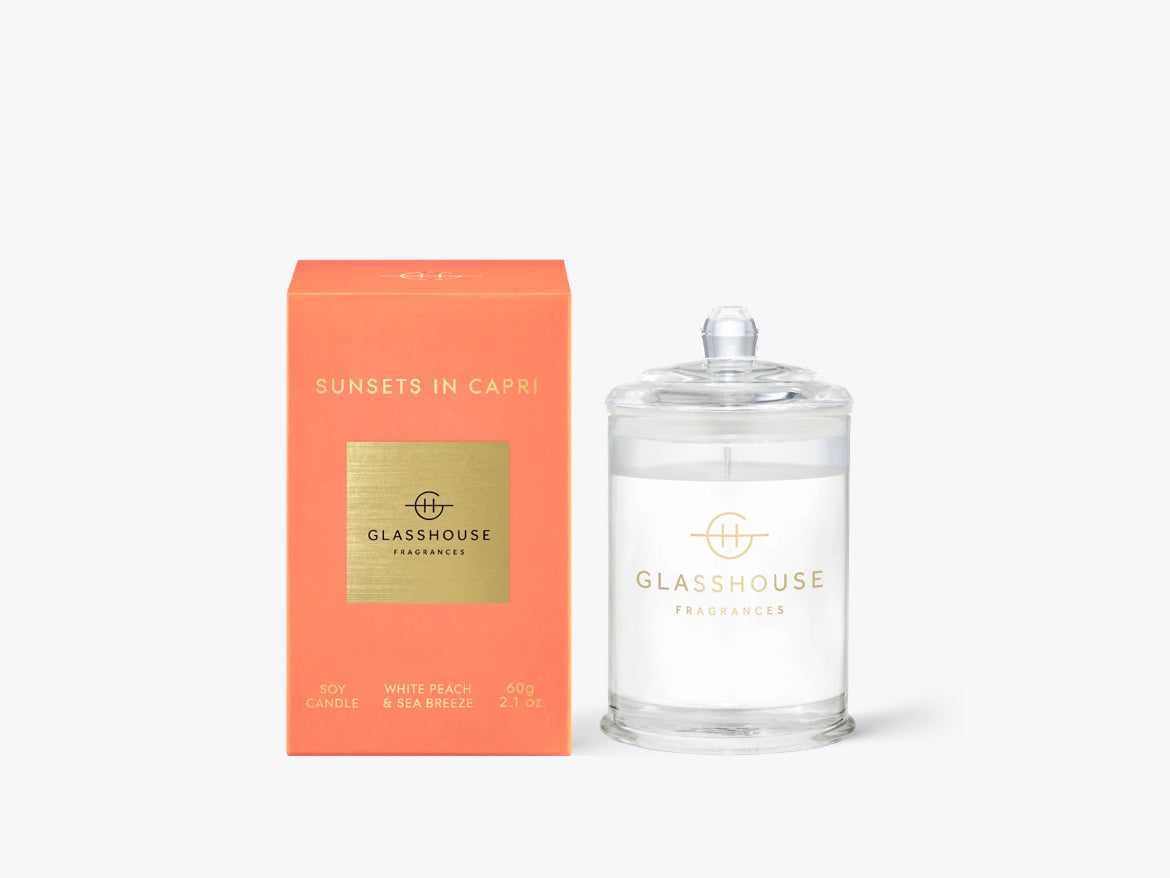 Candle - GH - Sunsets in Capri (White Peach + Sea Breeze)- 60g