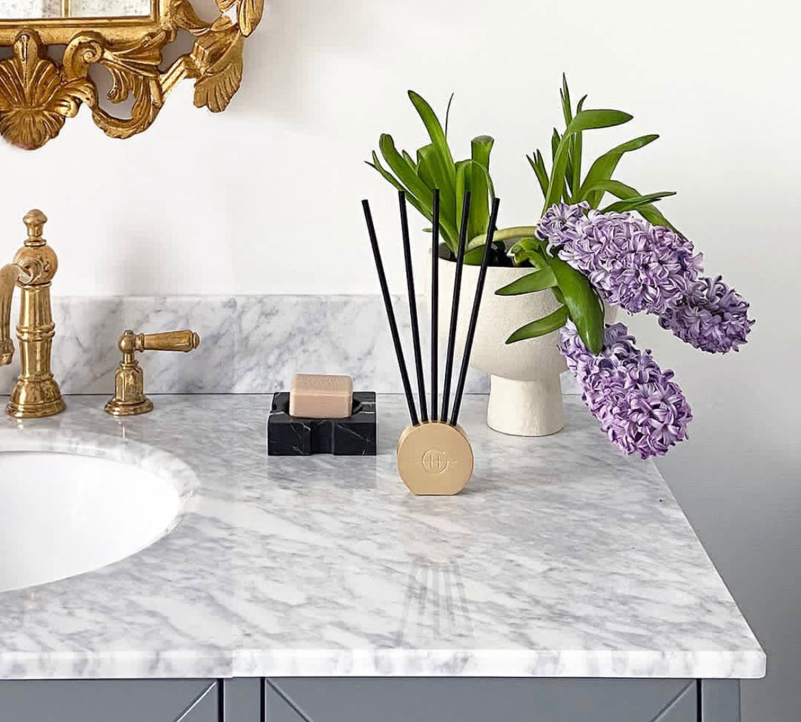 Vessel - Metal - Scent Scene - Gold - Glasshouse