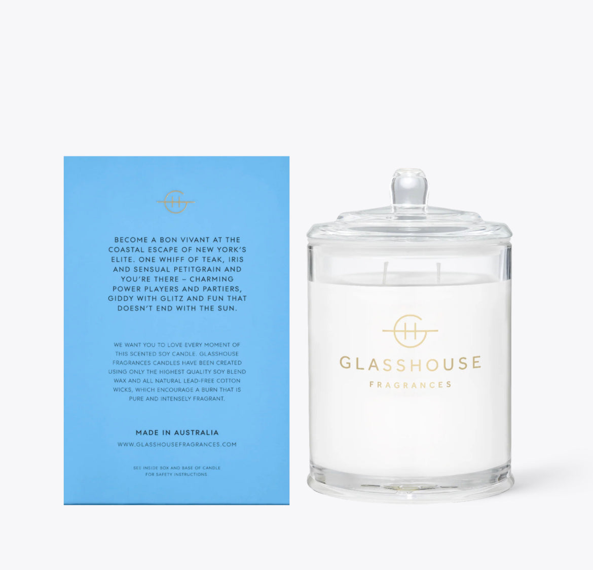 Candle - GH - The Hamptons (Teak & Petitgrain)- 350g