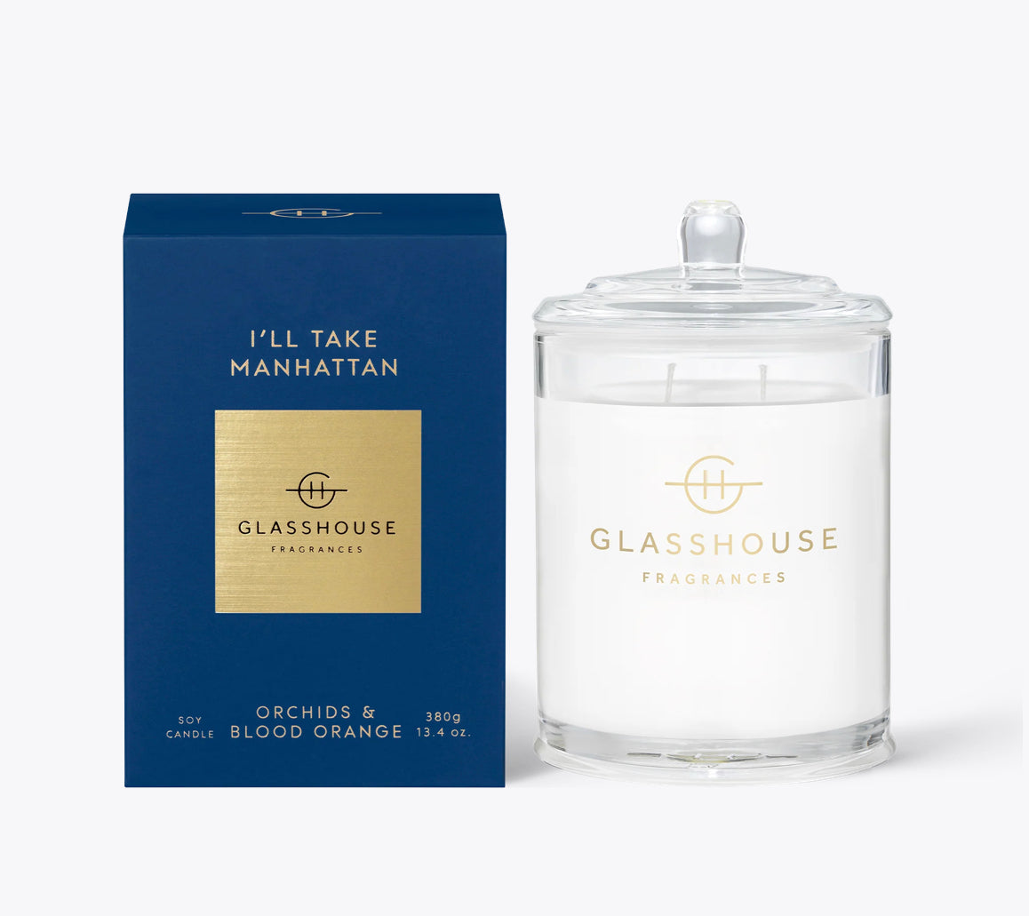 Candle - GH - I'll Take Manhatten Candle (Orchids + Blood Orange) - 380g