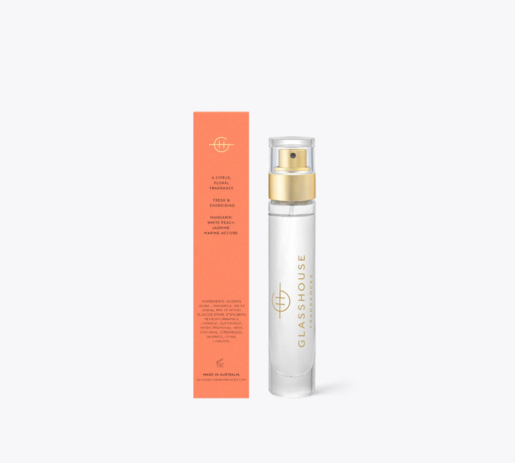 Perfume - 14ml - Sunsets in Capri (White Peach + Seabreeze) - GLASSHOUSE