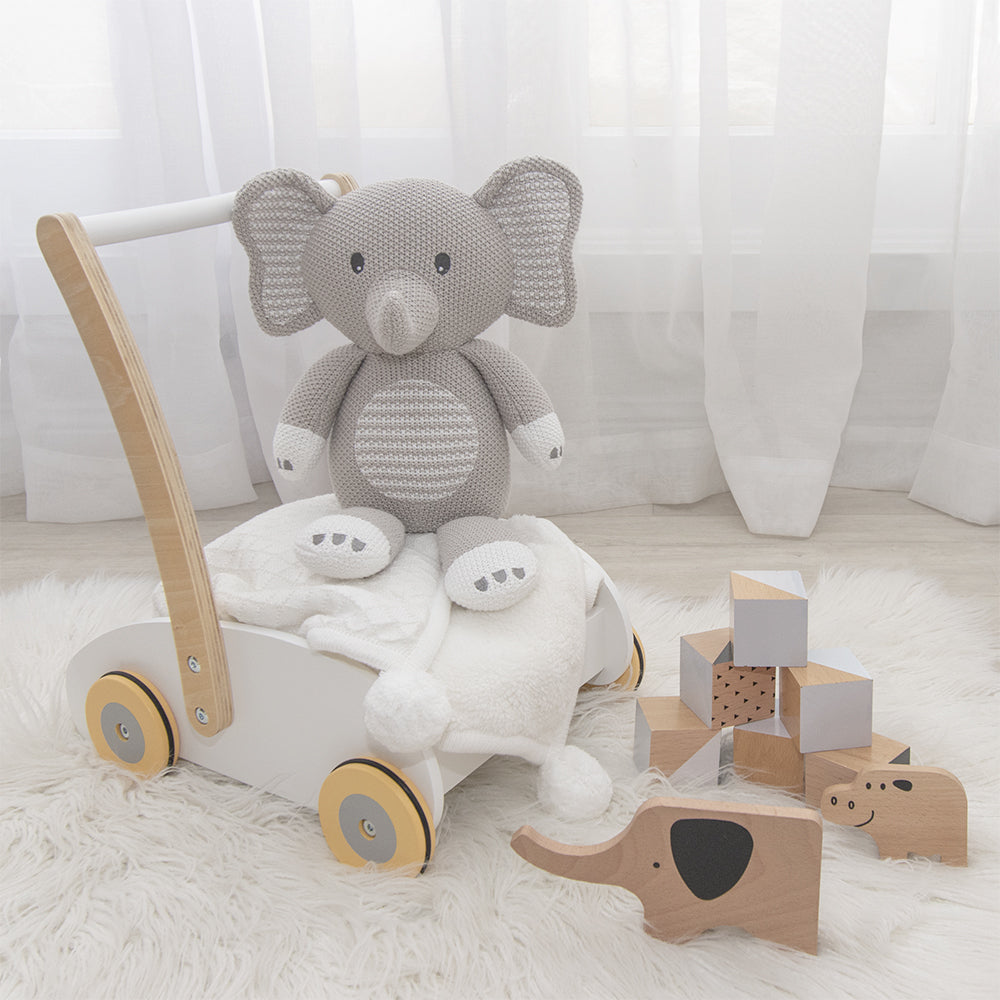 Soft Toy - Knitted - Elephant