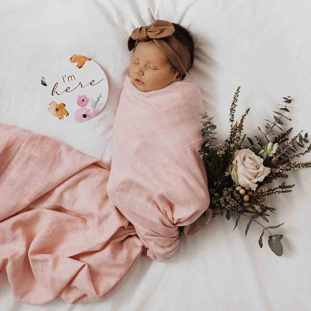 Muslin Wrap - Snuggle Hunny - Musk
