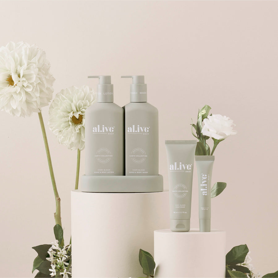 Body Ritual Set - Al.ive - Ivory Bloom