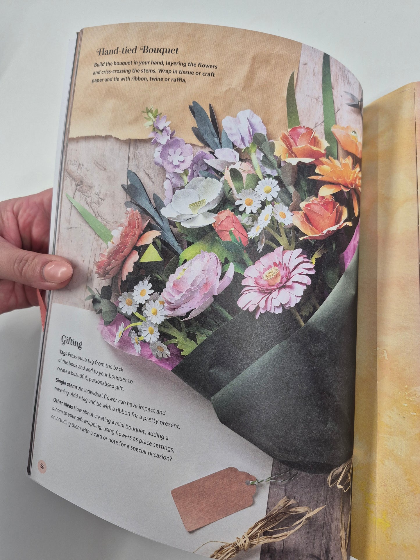 Book - The Bouquet in a Book - Craft Book