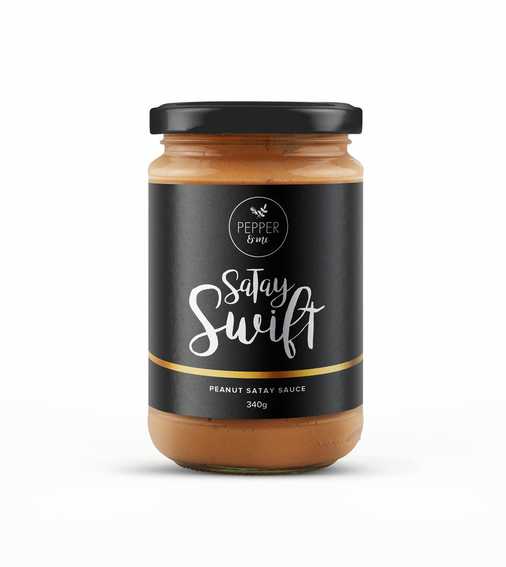 SaTay Swift - Peanut Satay Sauce - Pepper and Me
