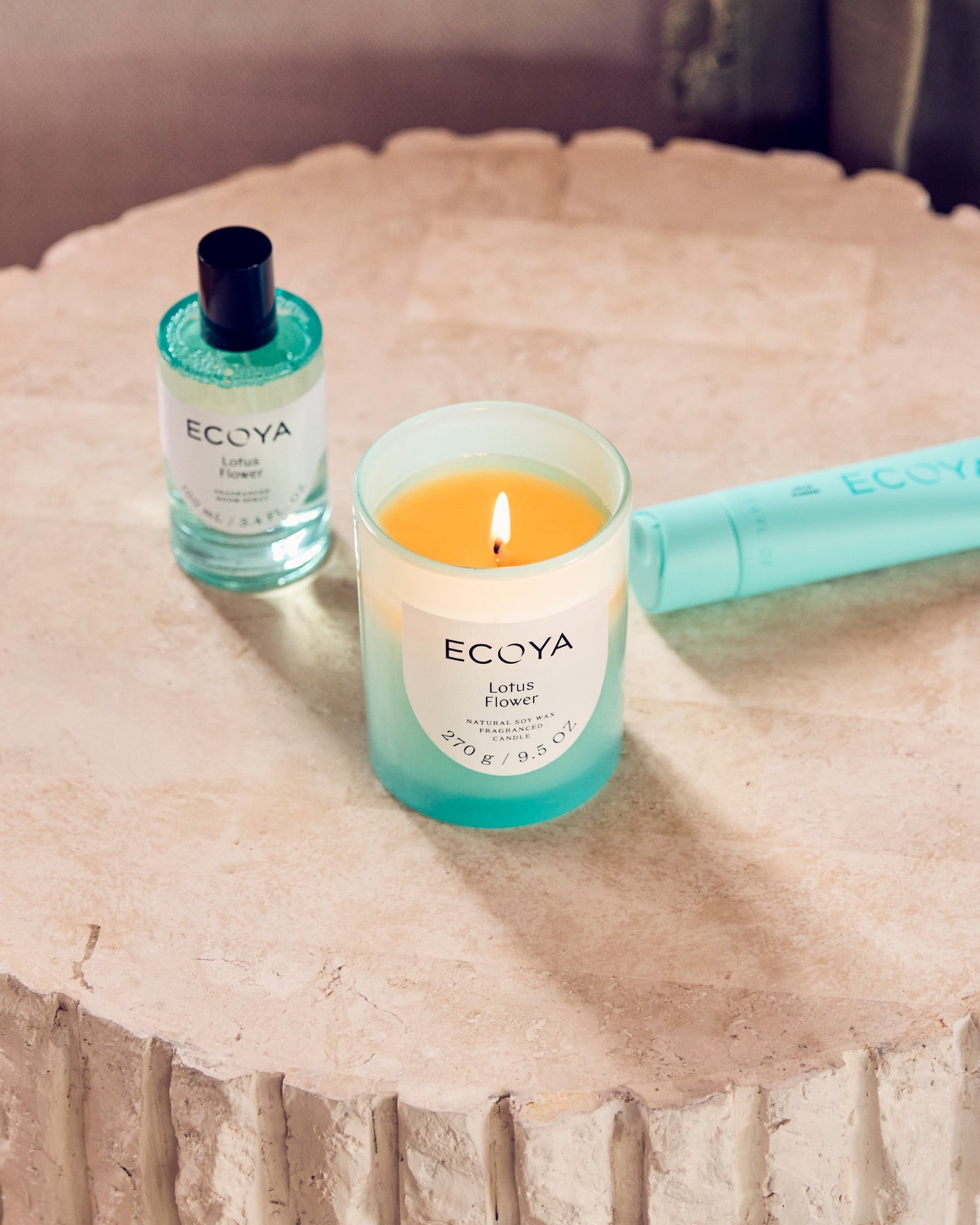 Metro Candle - Ecoya - Lotus Flower