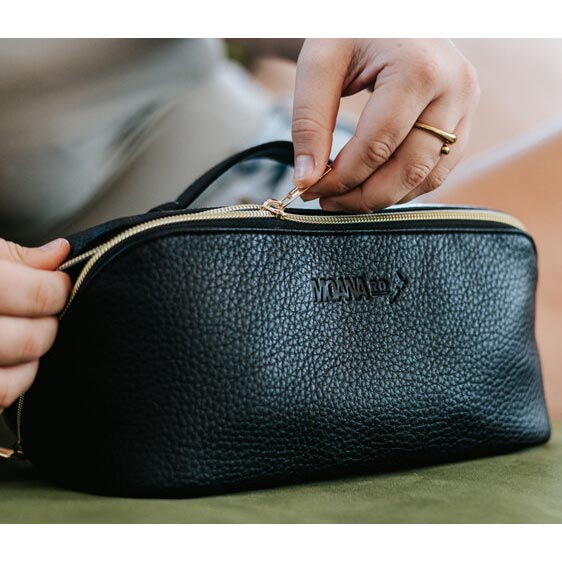 Toilet Bag - Geraldine - Moana Road - Black