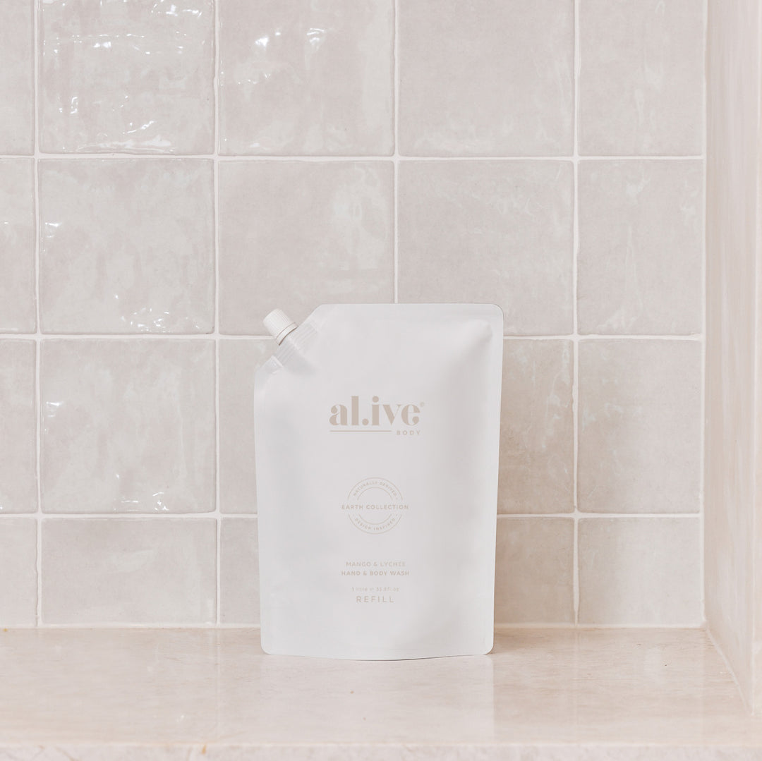 REFILL - Hand and Body Wash - Al.ive - Mango and Lychee