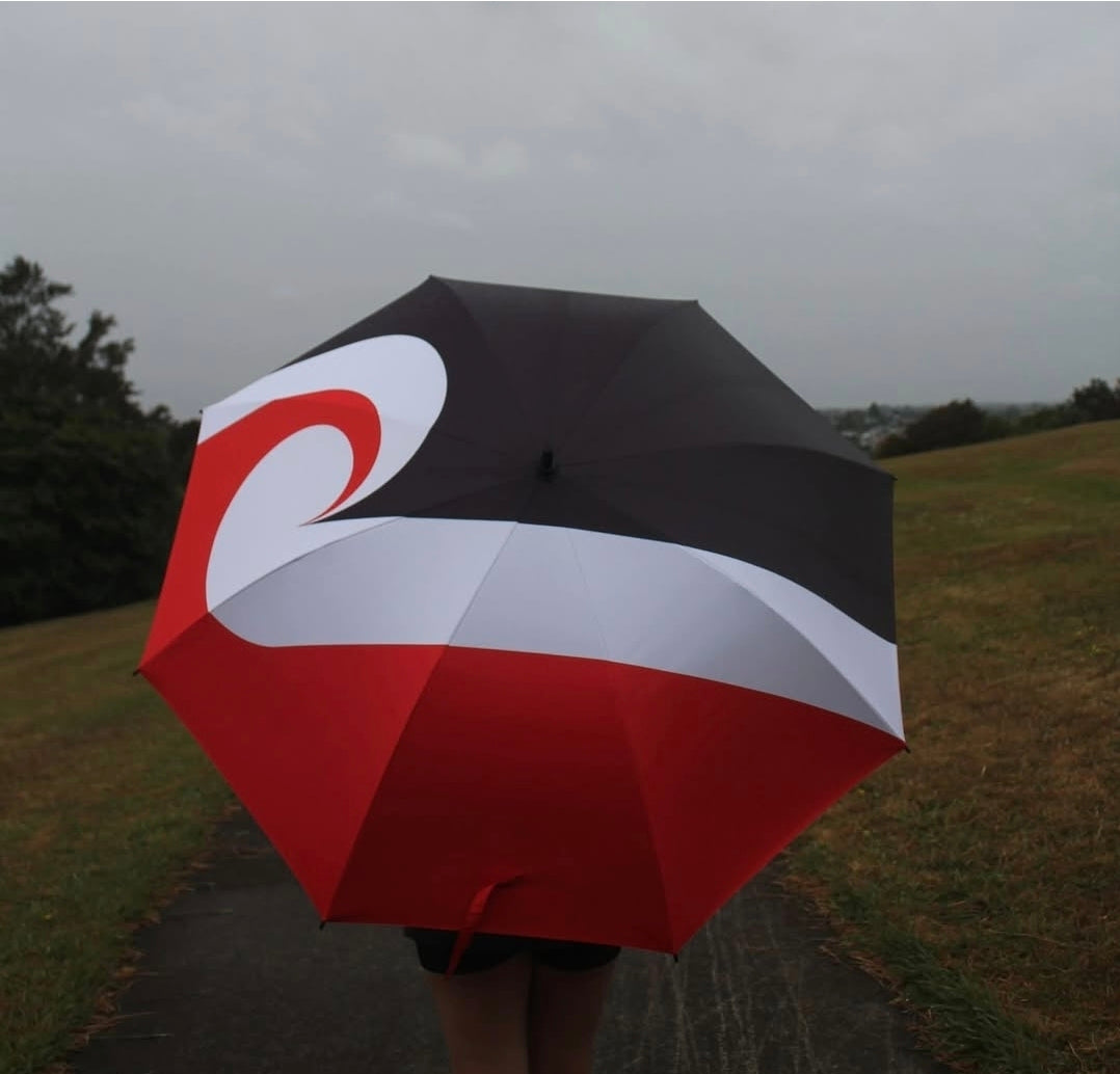 Tino Rangatiratanga Umbrella - Whetū & Kau - Large