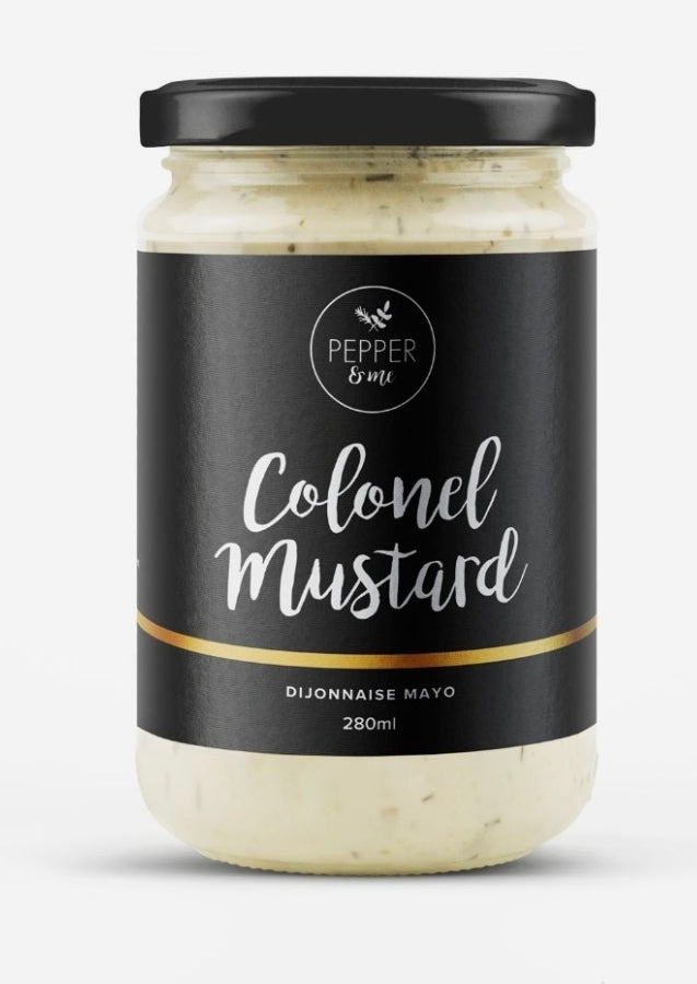 Colonel Mustard - Dijon Mustard - Pepper and Me