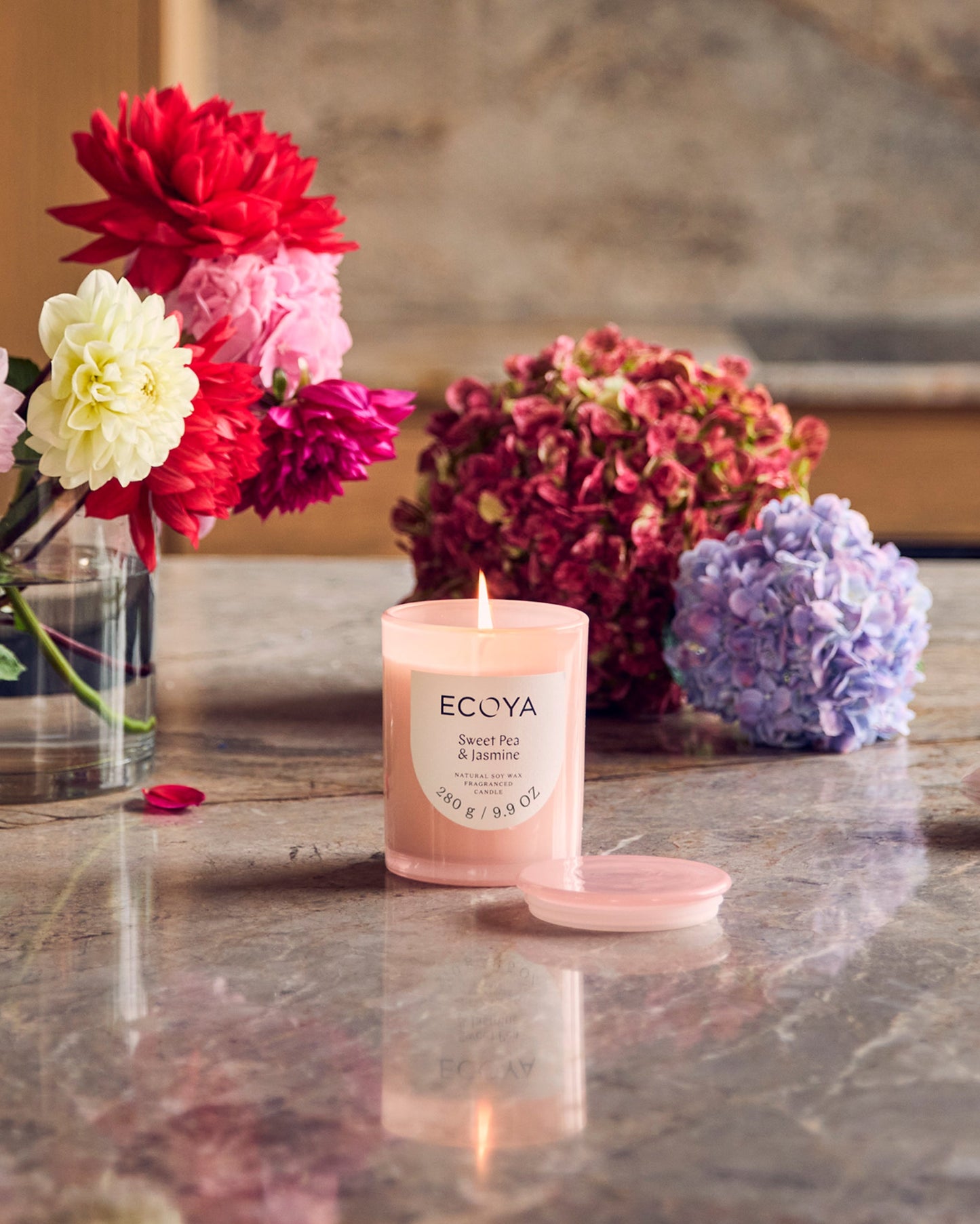 Metro Candle - Ecoya - Sweet Pea & Jasmine