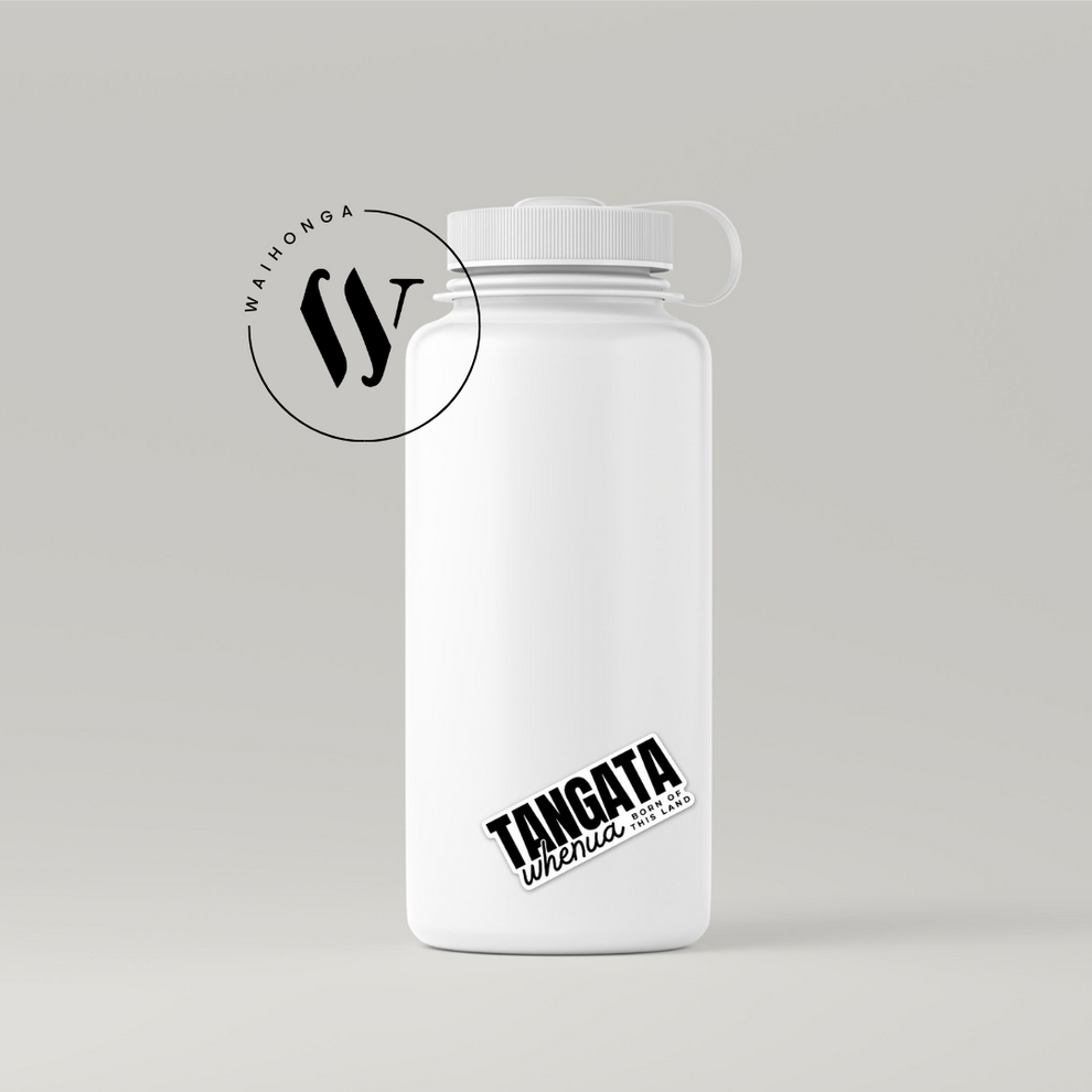 Tangata Whenua Sticker Set of 3 - Waihonga