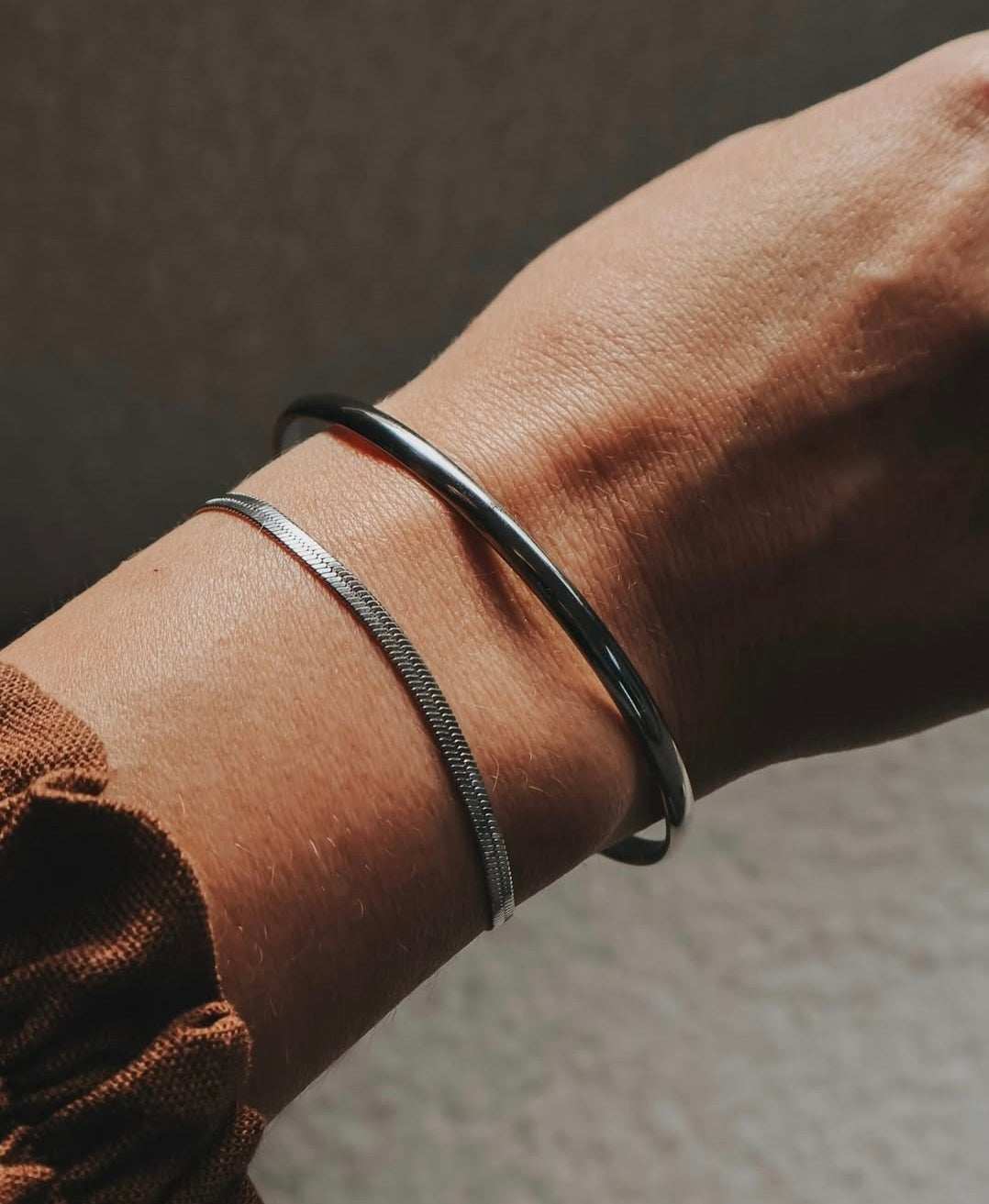 Bangle - Katy B - 4mm Wide - 65cm (Small)