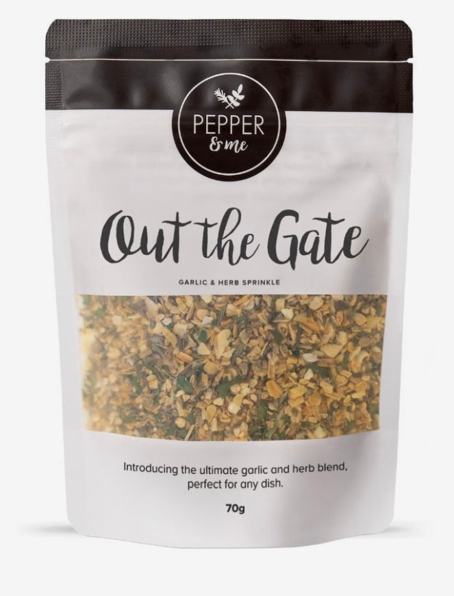 Out the Gate - Pepper and Me