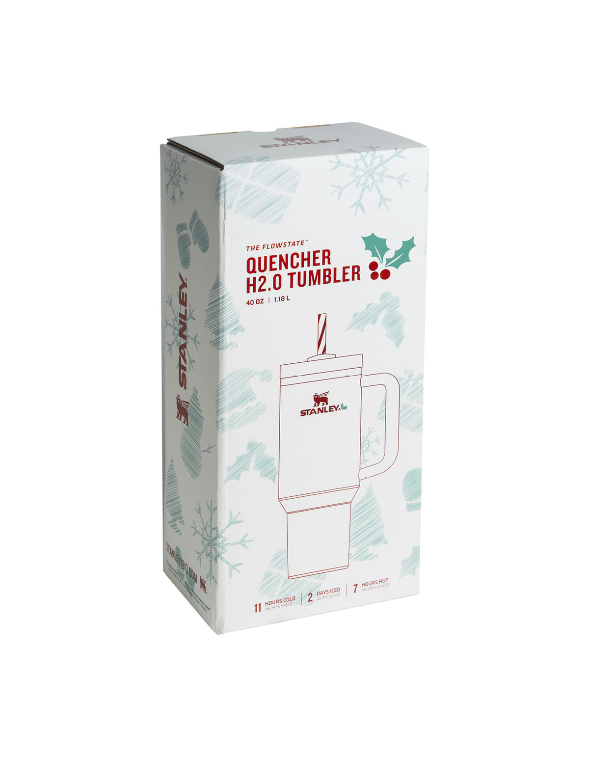 Quencher - Tumbler H2.0 - 40oz - Christmas Mistletoe - Stanley