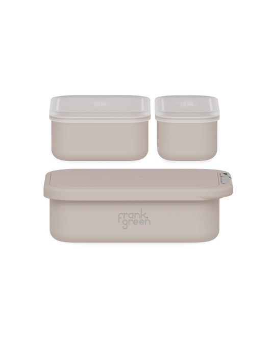 Lunch Container - Frank Green (with Silicone Lid) - Moon Dust