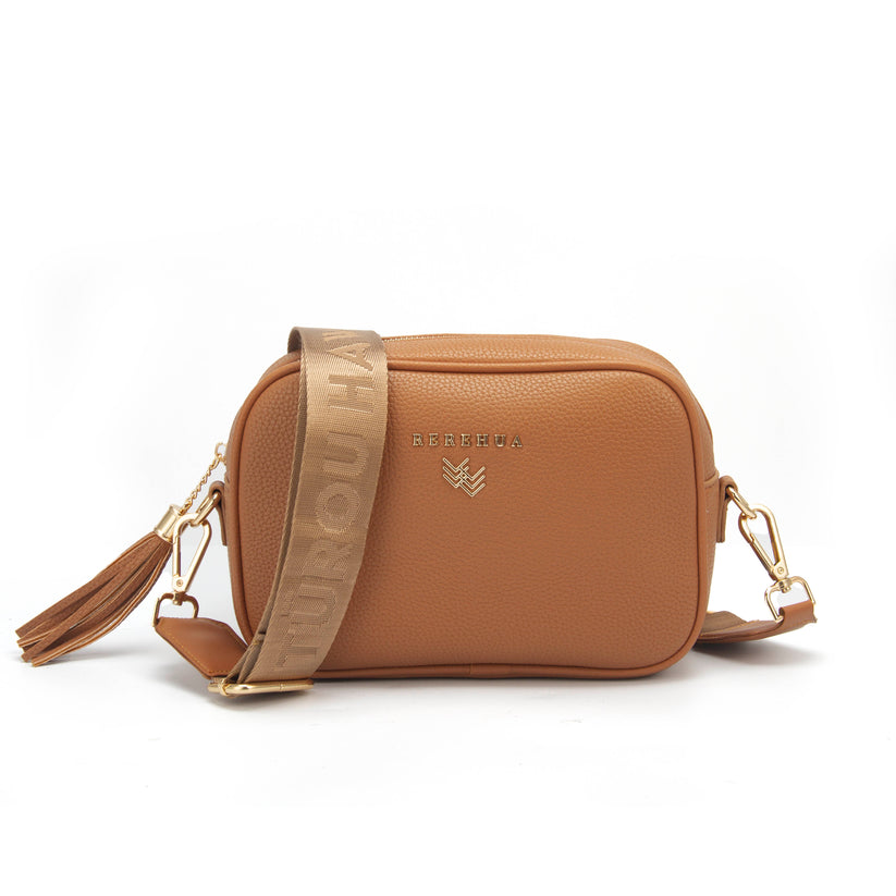 Bag - Crossbody Pēke - Brown