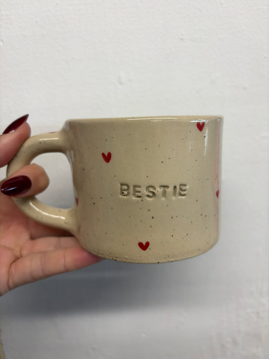 Mug -  Pottery #1912 - Bestie