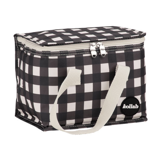 Lunch Box Black Check