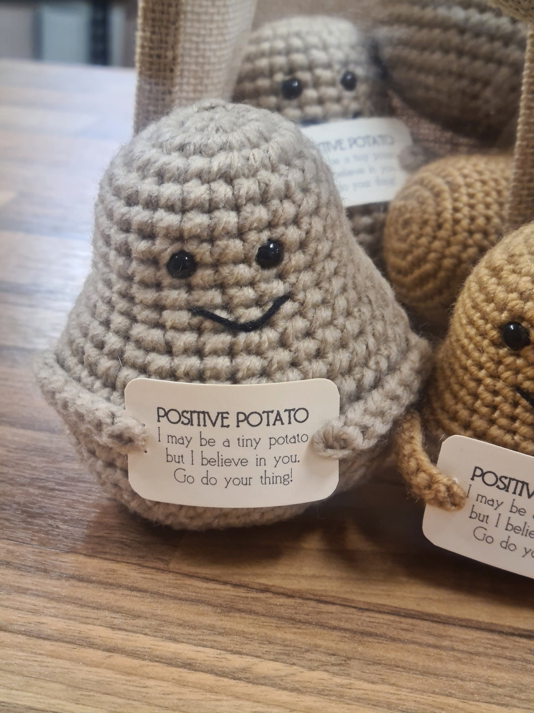 Positive Potato Crochet - Crochet Graduated Postive Potato With