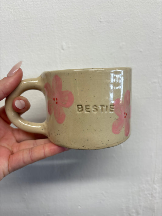 Mug -  Pottery #1751 - Bestie