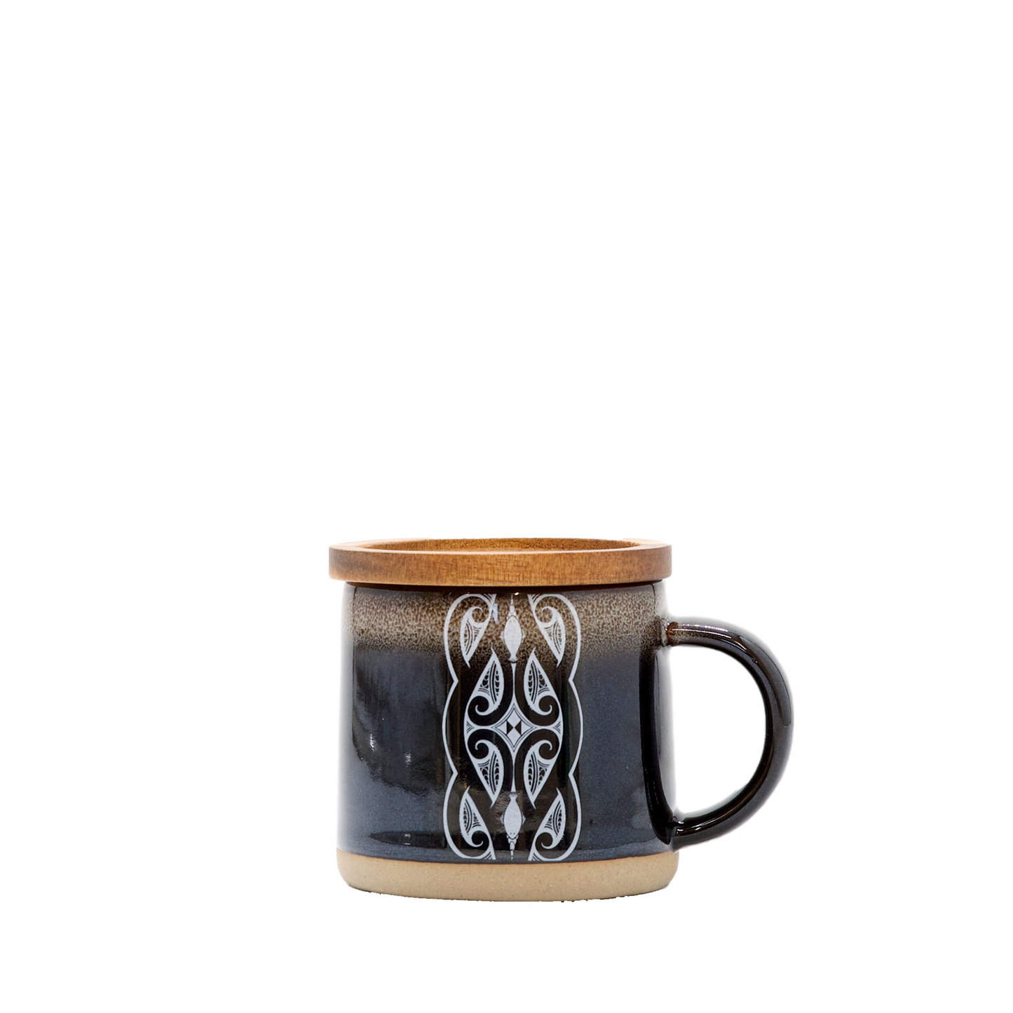 Mug - Espresso (Mini) - Glazed Ceramic - Miriama Grace-Smith - Black
