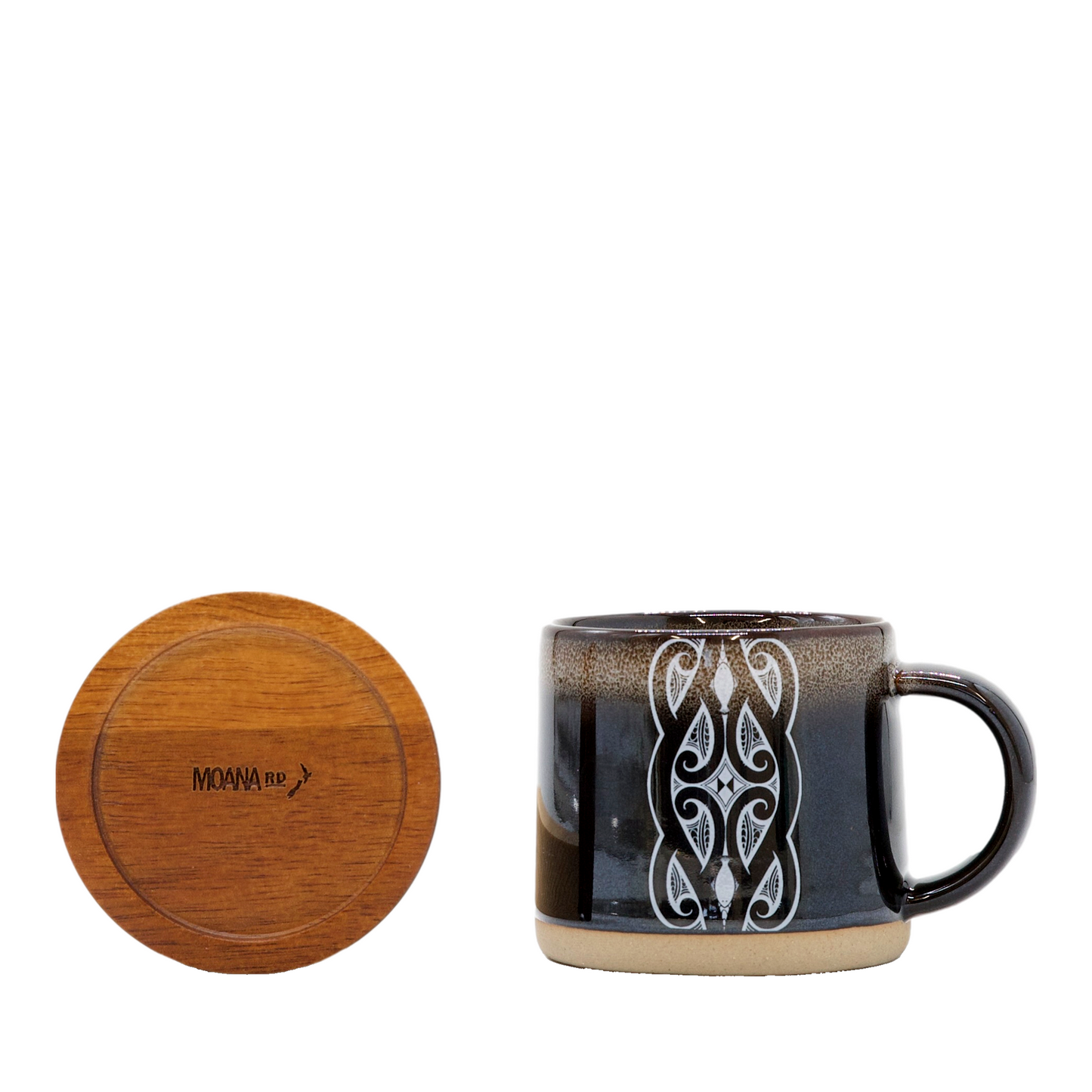 Mug - Espresso (Mini) - Glazed Ceramic - Miriama Grace-Smith - Black