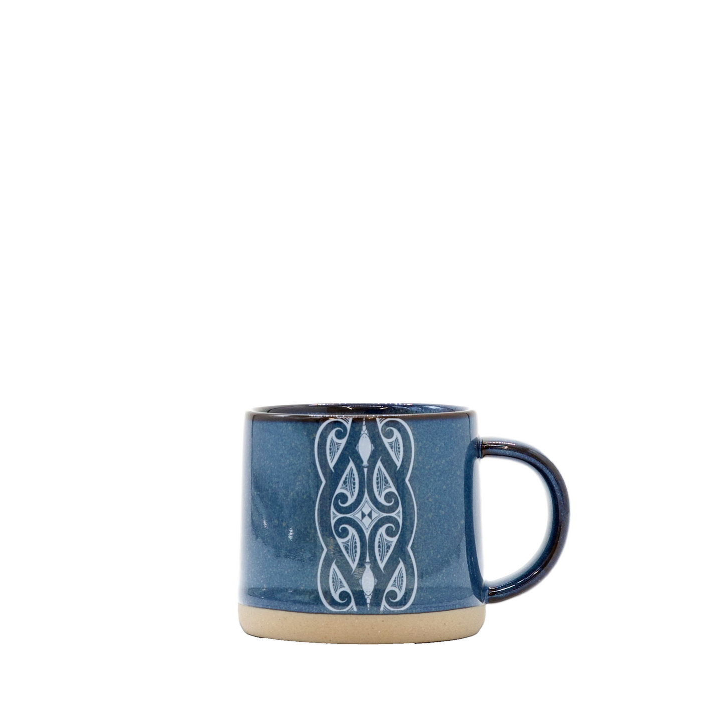 Mug - Espresso (Mini) - Glazed Ceramic - Miriama Grace-Smith - Navy