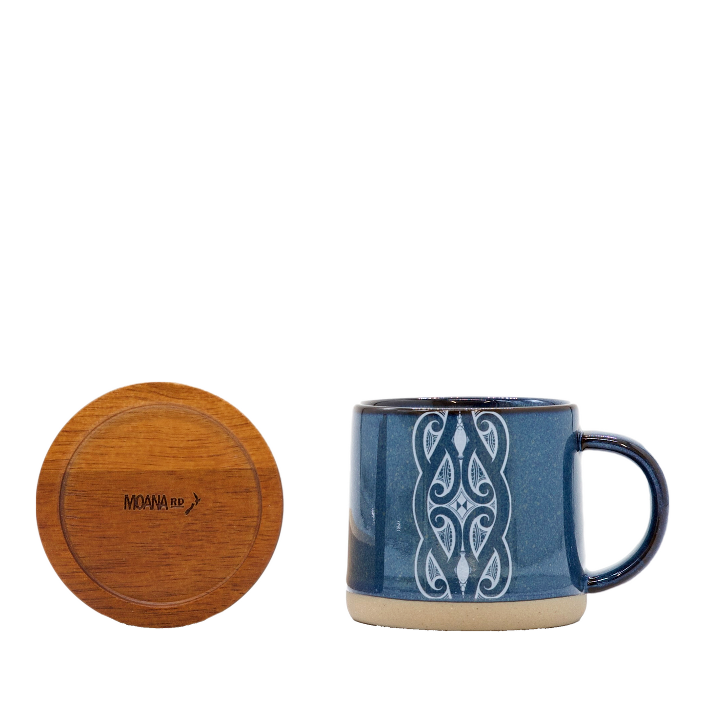 Mug - Espresso (Mini) - Glazed Ceramic - Miriama Grace-Smith - Navy