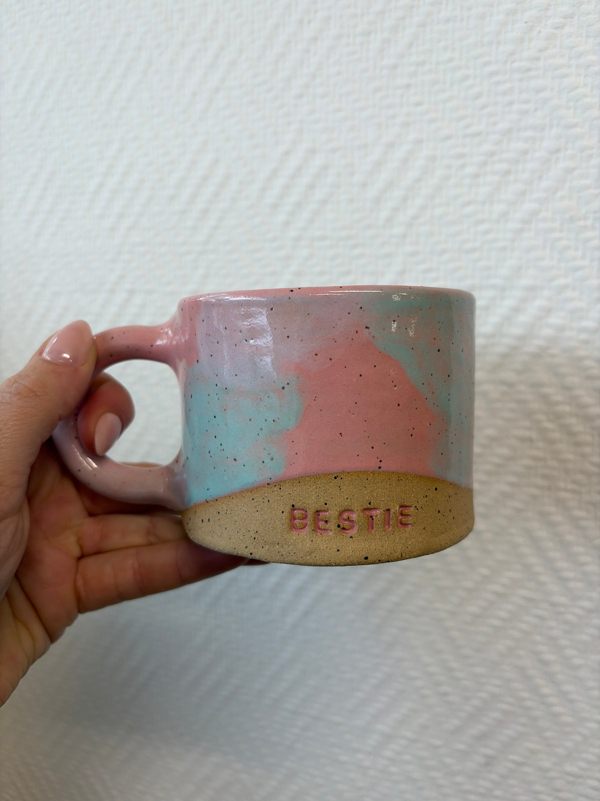 Pottery Mug - #2058 - Bestie