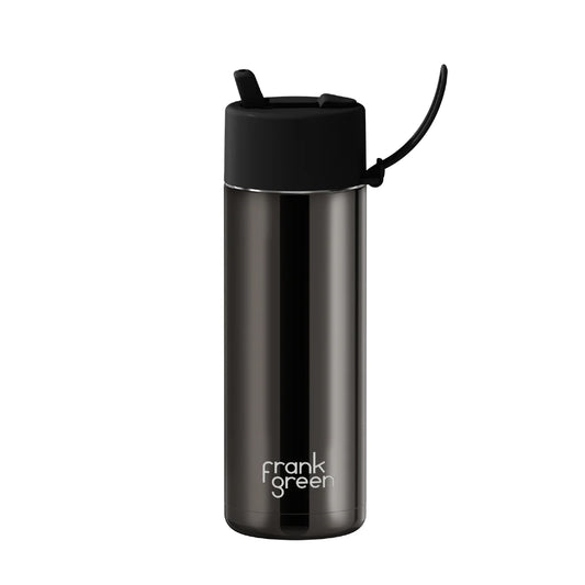 Reusable Bottle - Frank Green - 595ml / 20oz - Shadow Chrome