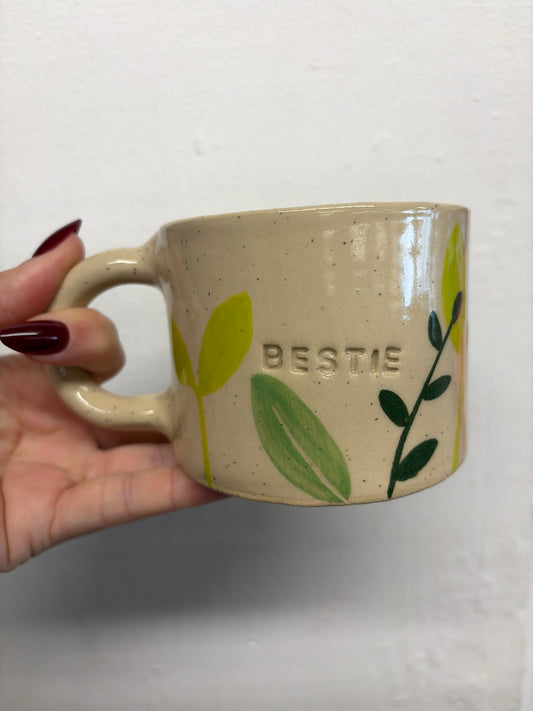 Mug -  Pottery #1969 - Bestie