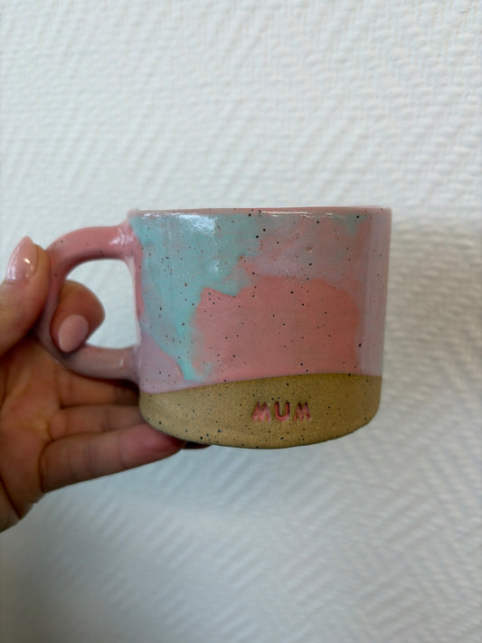 Pottery Mug - #2061 - Mum