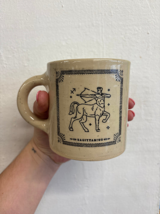 Mug -  Pottery #1756 - Sagittarius