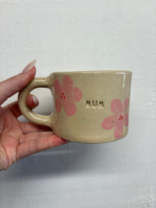 Mug -  Pottery #1747 - Mum