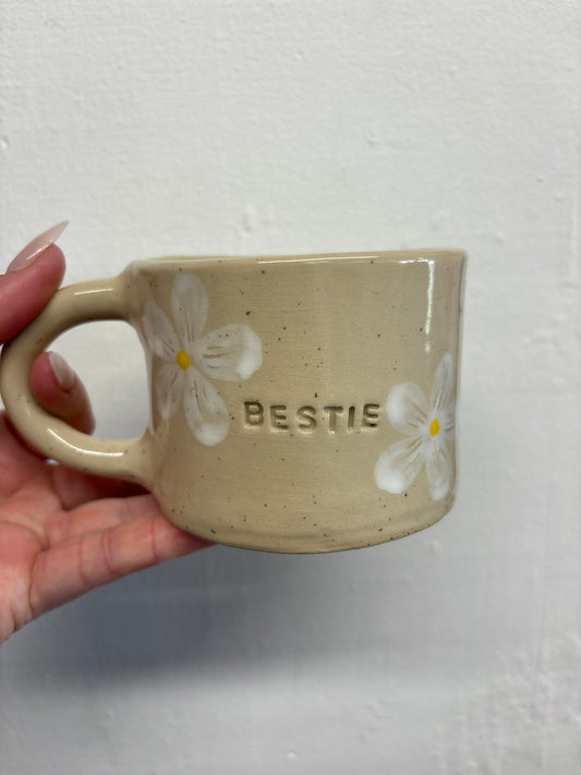 Mug -  Pottery #1749 - Bestie