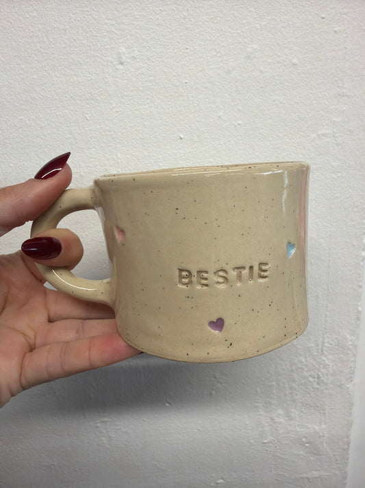 Mug -  Pottery #1919 - Bestie