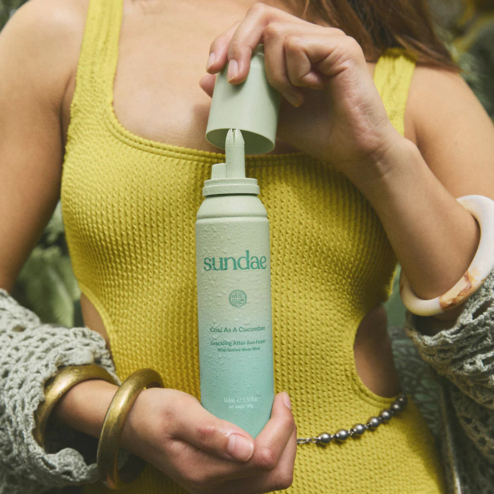 Sundae Cool As A Cucumber Crackling After Sun Foam